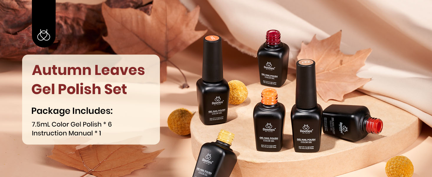fall gel nail polish