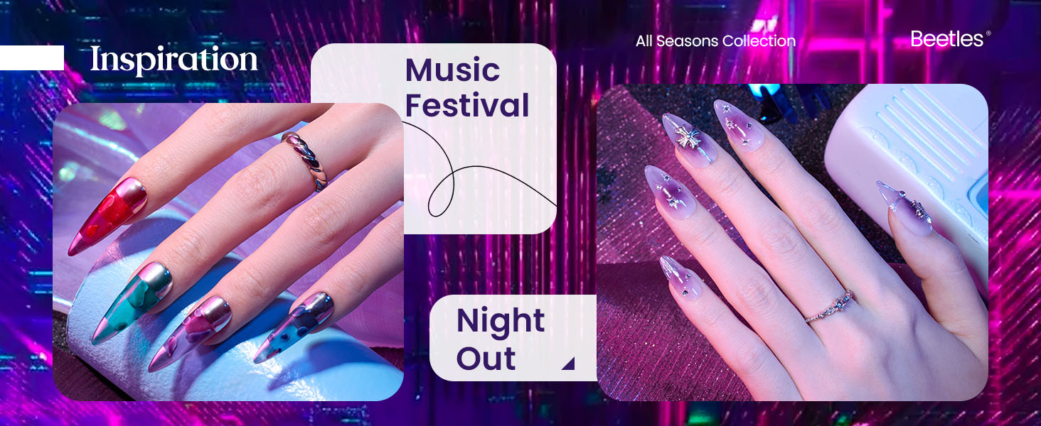 beetles jelly gel polish set