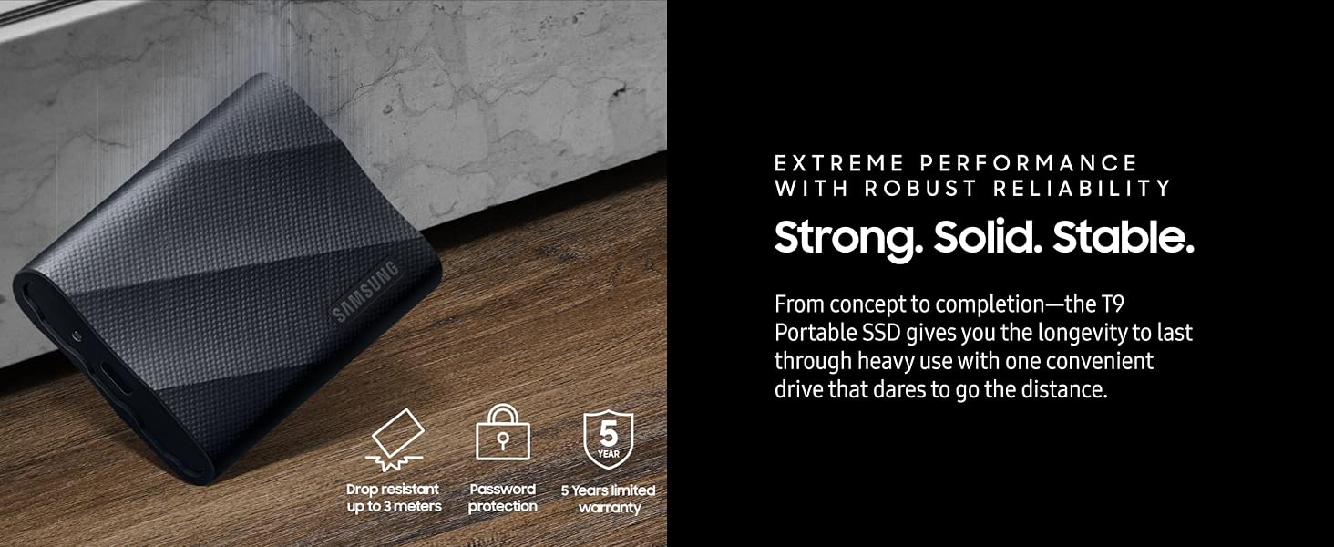 Portable SSD T9 Shield