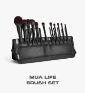 Morphe MUA Life Makeup Brushes - 20 Piece Makeup Brush Set of Eye and Face Brushes - Made with Sy...