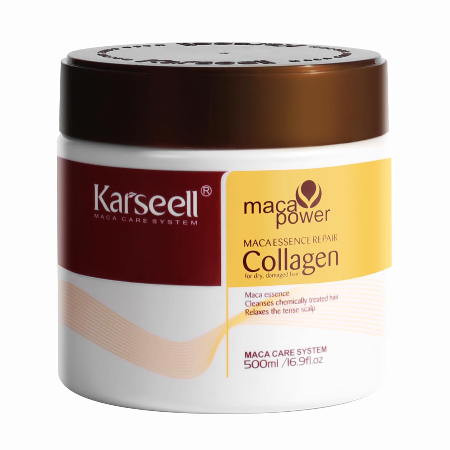 100g Collagen Hair Deep Repair Conditioning, Argan Oil Collagen Hair Mask 3.52Oz, Deep Repair Conditioning Collagen Hair Mask Essence for Dry Damaged Hair All Hair Types