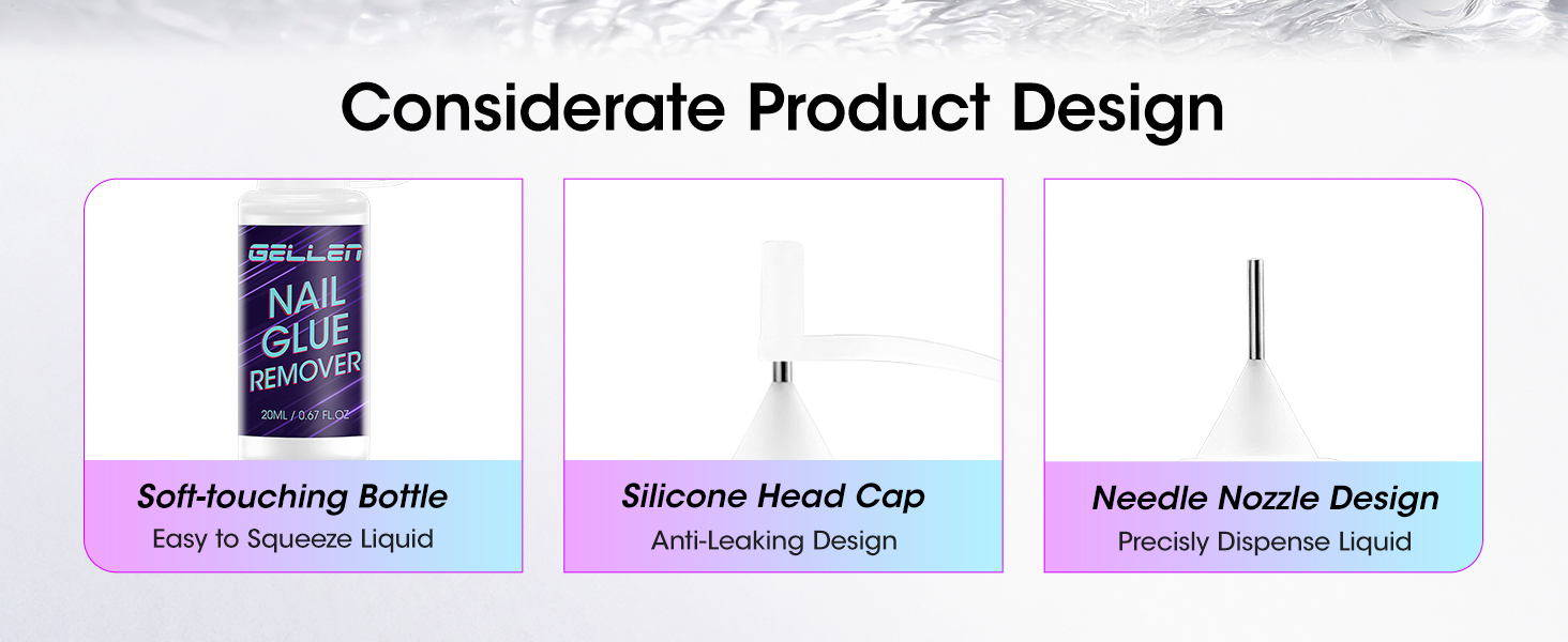 gel nail glue remover