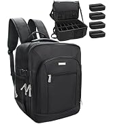 Makeup Backpack Extra Large Makeup Case Professional Travel Train Case Makeup Bag for Women Cosme...