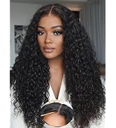 Julia Hair Loose Curly Wave Glueless Wigs Human Hair 7x5 HD Lace Closure Bye Bye Knots Mixed Curl...