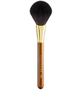 Desert Oak Series Sloped Umbrella Powder Brush - Angled Top for Effortless Powder Application, Pr...