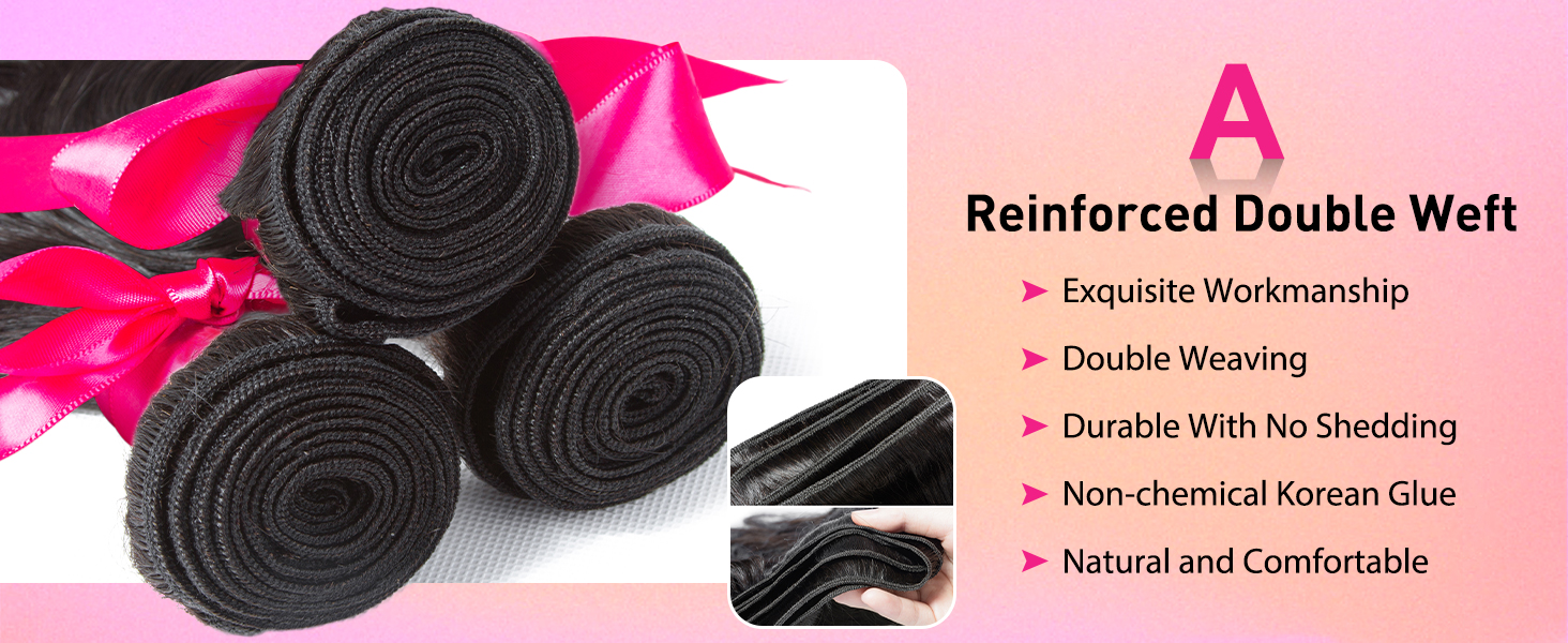 flady body wave human hair 3bundles weft hair extension