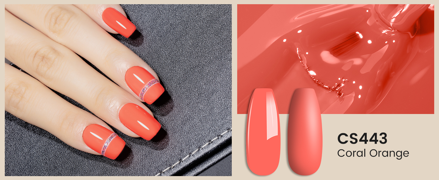 color gel nail polish