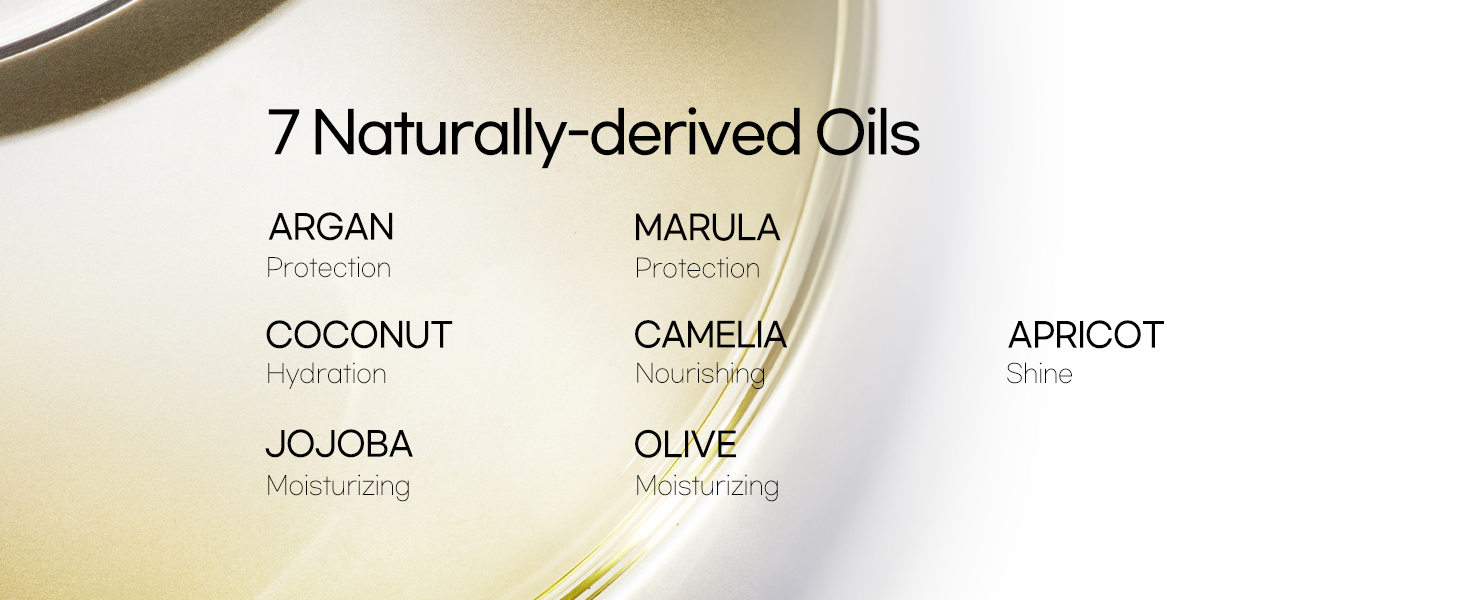 7 naturally derived oils