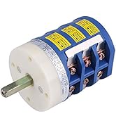 KIMISS Forward Reversing Switch, 220V/380V 40A Tire Changer Machine Motor Forward Reverse Switch ...