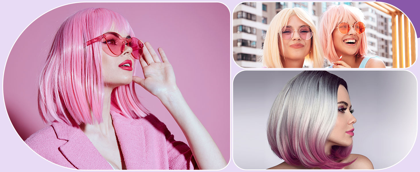 wig brush for synthetic wigs and human hair 