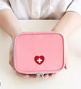 GLEAVI First Aid Hard Shell Case Medicine Storage Containers First Aid Hard Case Empty Emergency ...