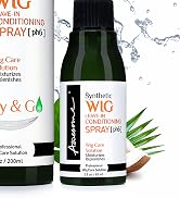 Synthetic wig shampoo and conditioner set
