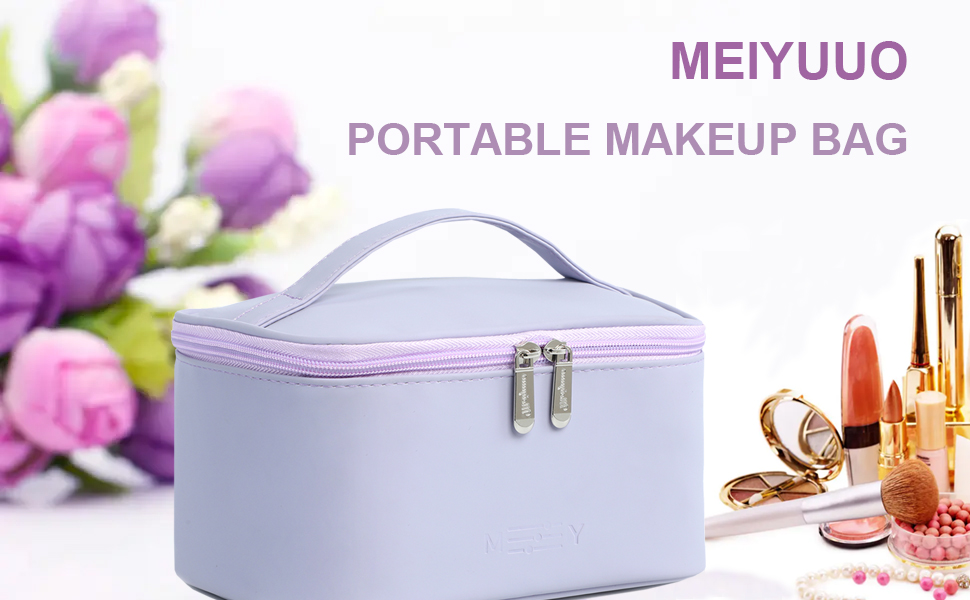 Meiyuuo makeup bag cosmetic bags portable travel bag