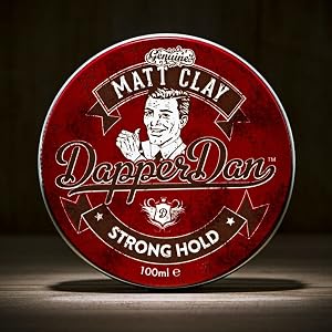 Dapper Dan Matt Clay, Men's Styling products, men's hair styling products, clay wax
