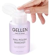 Gellen Nail Polish Remover Grape Scent, Non Acetone Nail Polish Remover Pump for Quick Dry Polish...