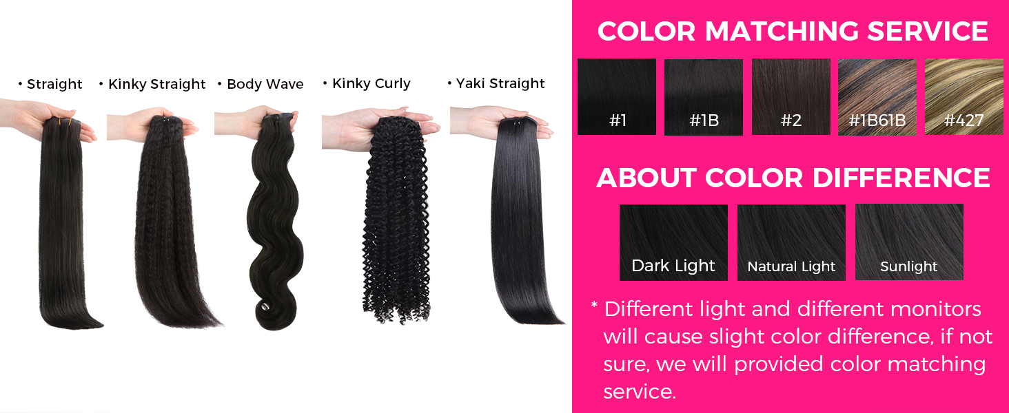 seamless clip in hair