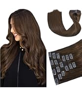human hair clip in extensions, clip in hair extensions real human hair, hair extension, women