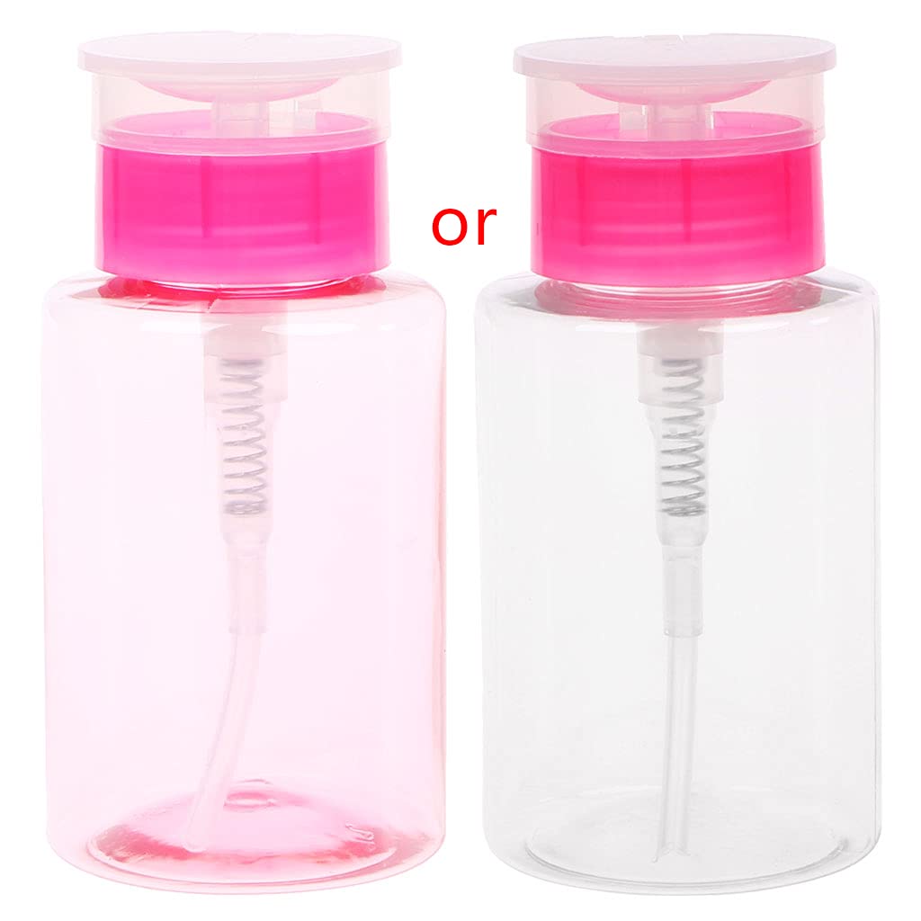 160ml Empty Dispenser Liquid Gel Polish Remover Clean Bottle For Nail Art Travel Containers For Creams