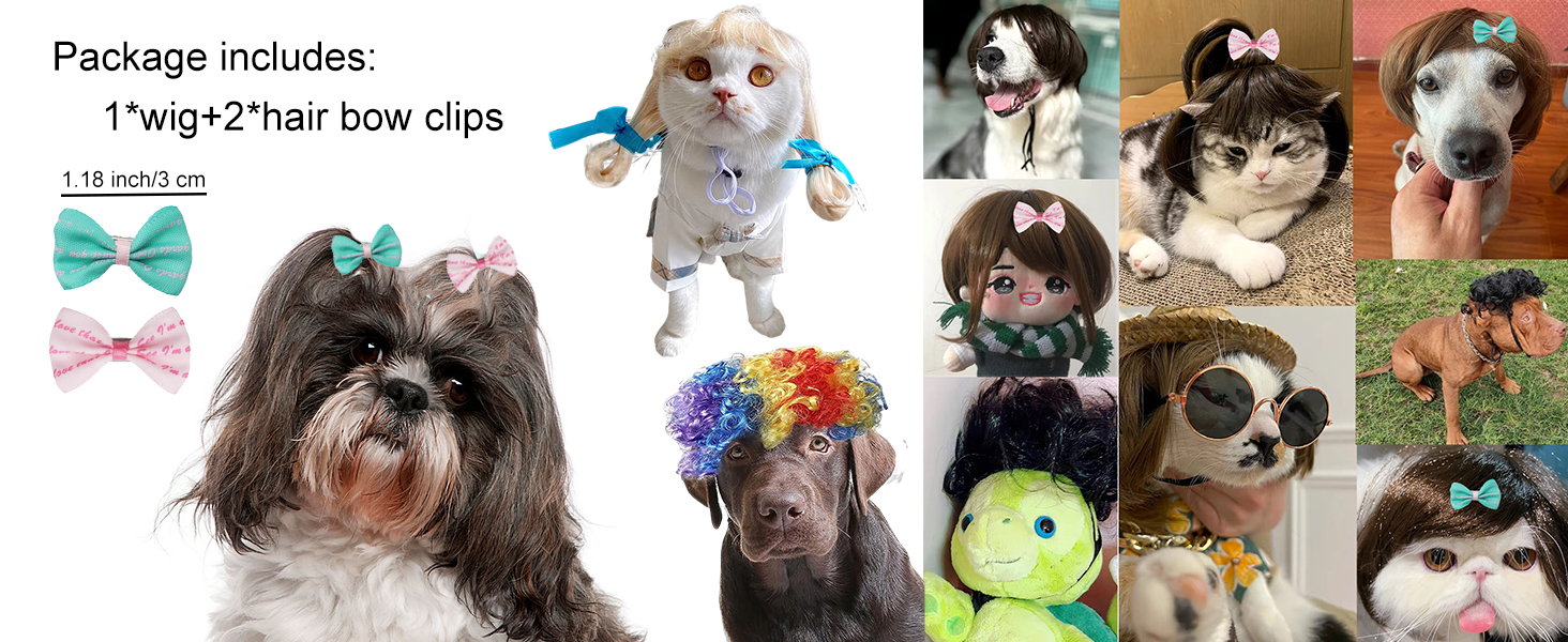 Pet Cosplay wig