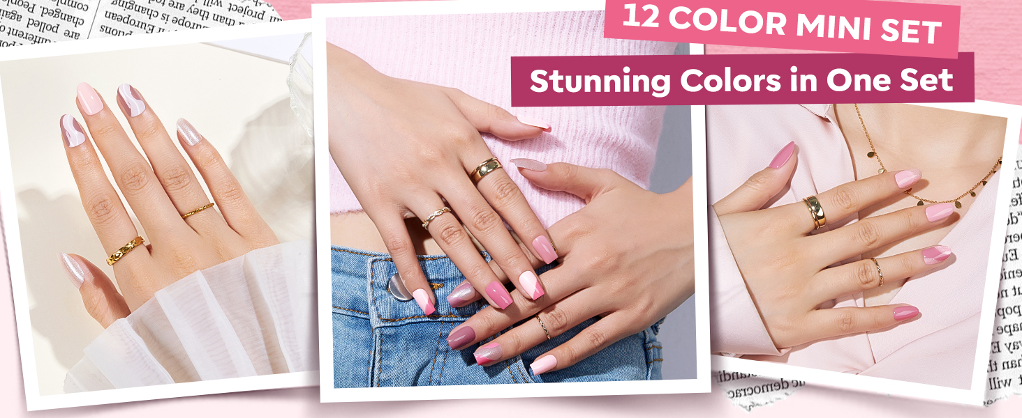 nail polish set nude pink nail polish quick dry nail polish set