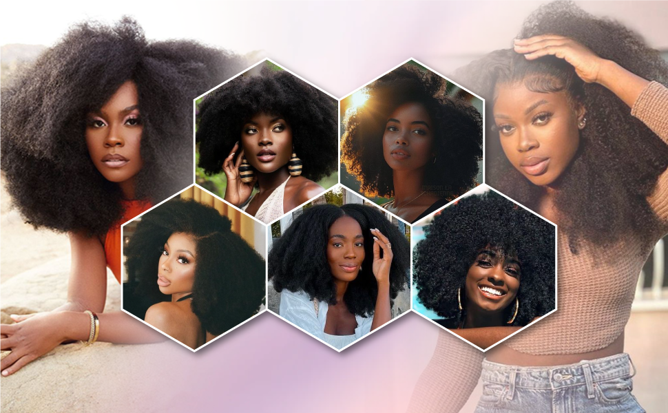 Afro Kinky Curly Wig