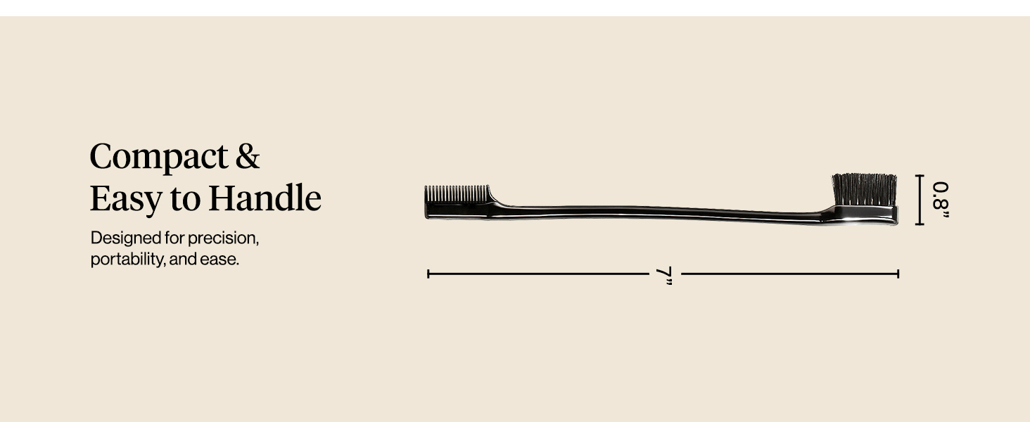 Kitsch Double Sided Edge Control Hair Brushes for Women