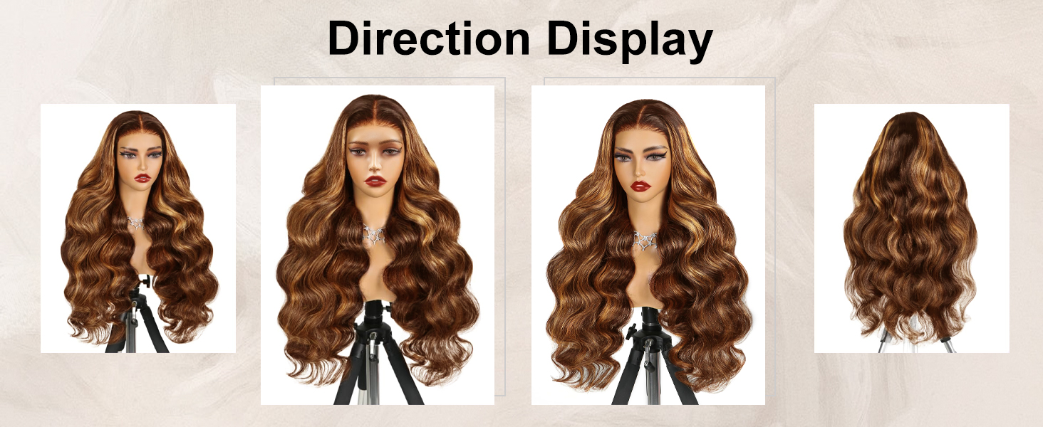 Ombre Blonde Loose Deep Wave Wig Human Hair