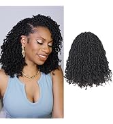 Toyotress Yanky Twist Crochet Hair - 12 Inch 8 Packs (30 Strands/Pcs) Pre-twisted Fluffy Spring M...