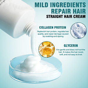 Hair Straightening Cream for All Hair Types