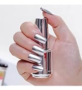 Metallic Nail Polish, Reflective Nail Varnish Nail Manicure Painting Nail Lacquers Nail Art No-UV...