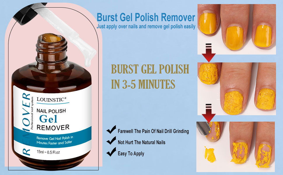 LOUINSTIC's revolutionary gel remover