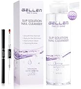 Gellen 473ml/16oz Slip Solution for Polygel Nails with Nail Brush, Pump Bottle Design Polygel Sol...