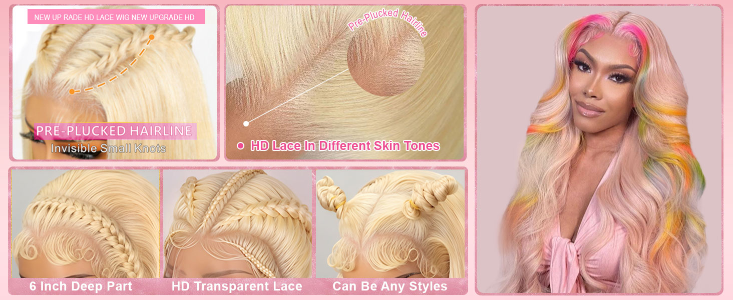 hd lace frontal wig 13x6