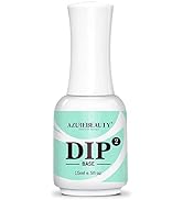 AZUREBEAUTY Dip Powder Base Coat 15 ml for Nail Dipping Powder Set French Nails Art Manicure Begi...