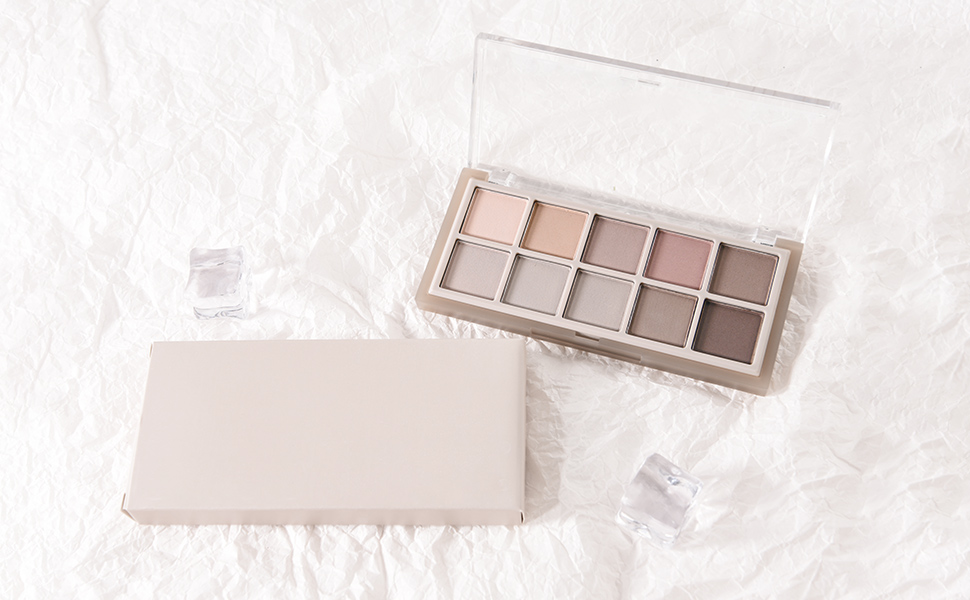 10Color Matte Neutral Taupe Grey Brown Shades