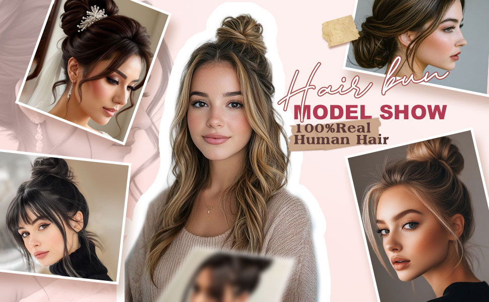 SPIKFN Hair Buns for Women
