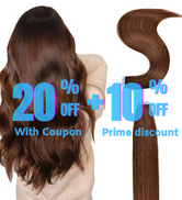 Tape in Hair Extensions Remy Human Hair Extensions Skin Weft Chocolate Brown