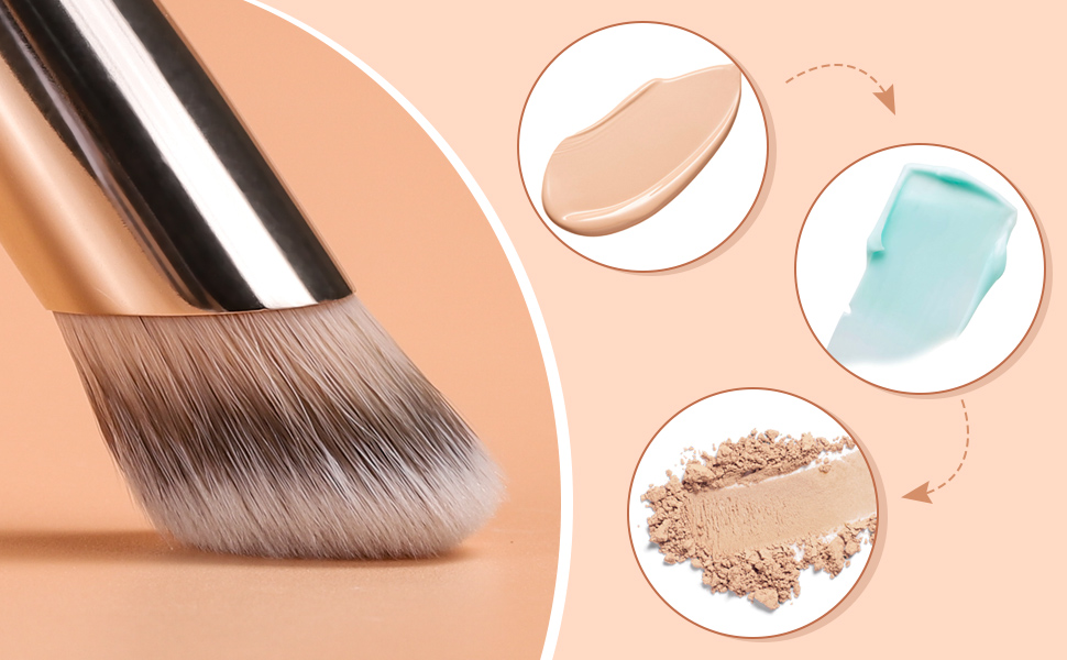 angled concealer brush