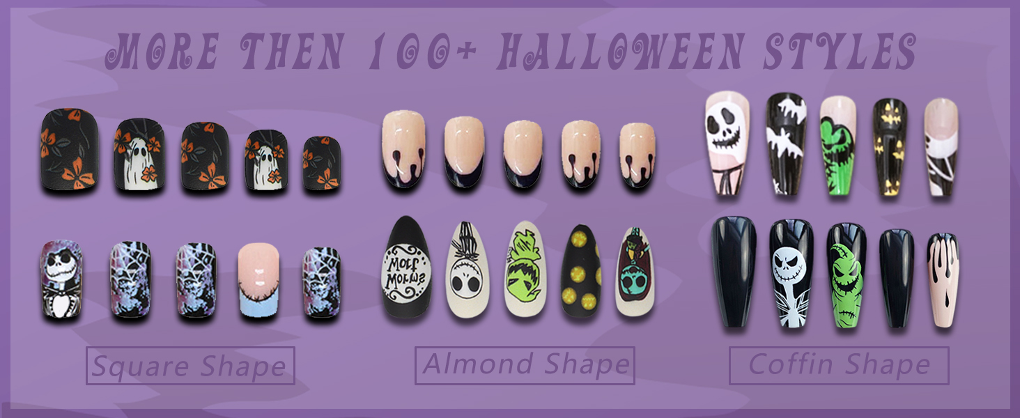 Halloween Press on Nails
