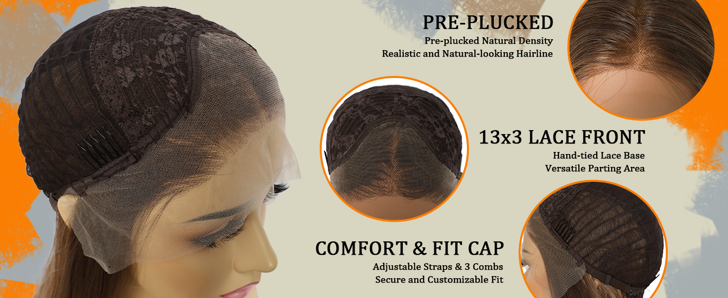 blonde glueless wig