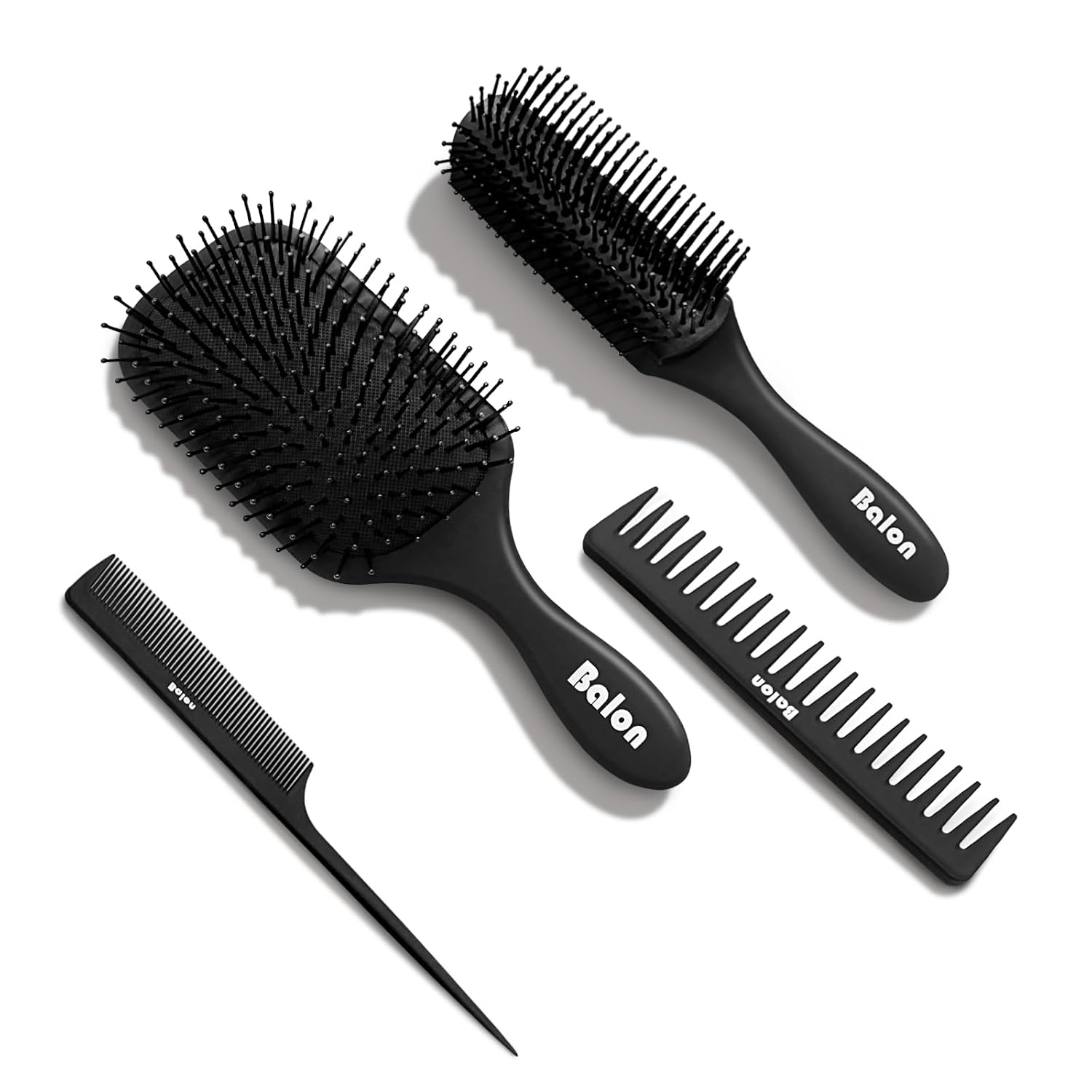 1set Comb Set Hair Styling Comb Detangling Brush Hair Brush Comb Massage Paddle Curly Hair Brush Japanese Hair Comb Vintage Comb Plastic Old Fashioned Men and Women Mirror Image