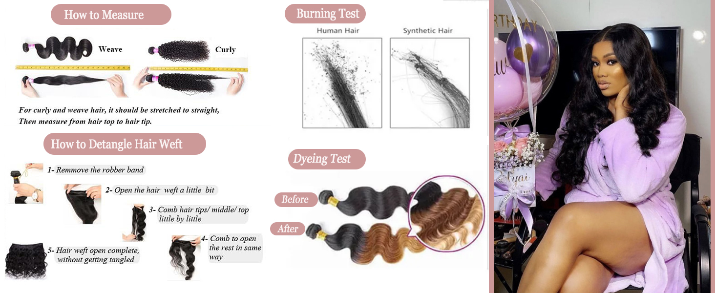12A HUMAN HAIR BUNDLES BODY WAVE
