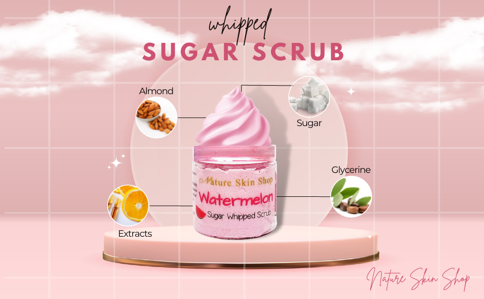 Whipped Sugar Scrub Soap