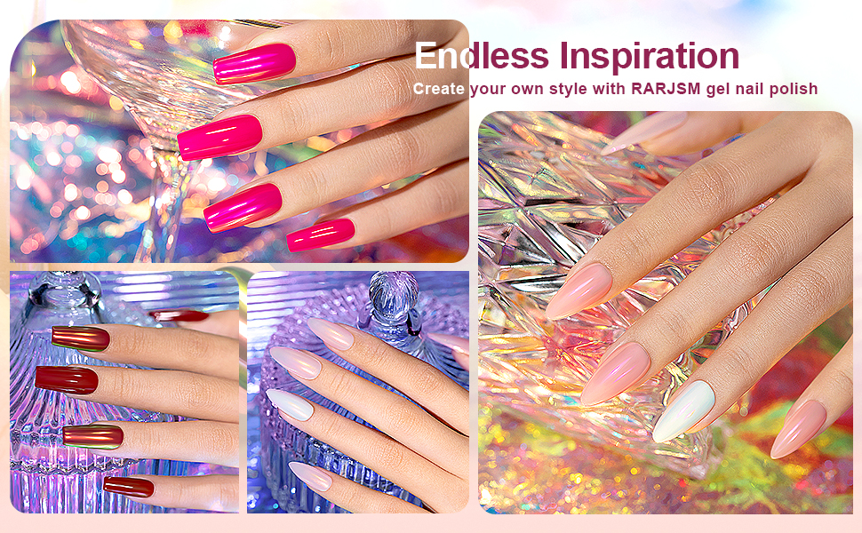 pearl chrome nail powder nail polish