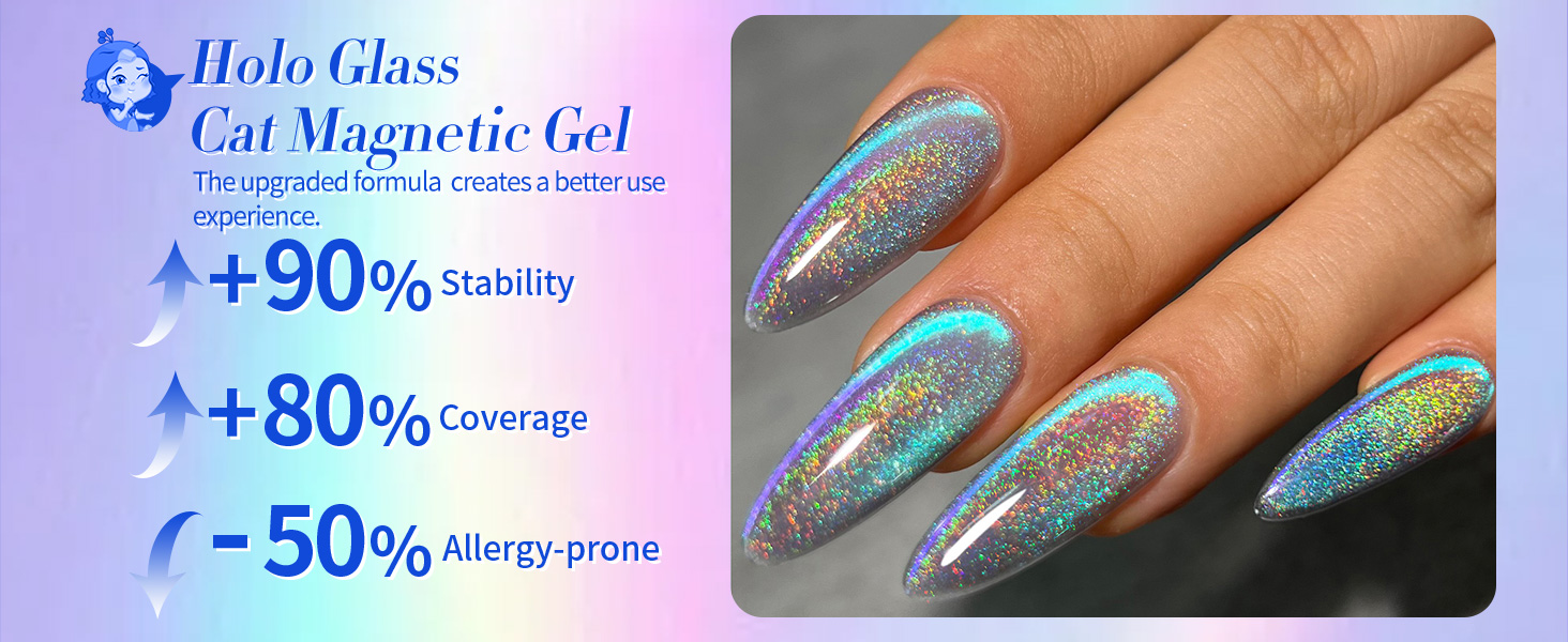9D Cat Magnetic Eye Gel Nail Polish