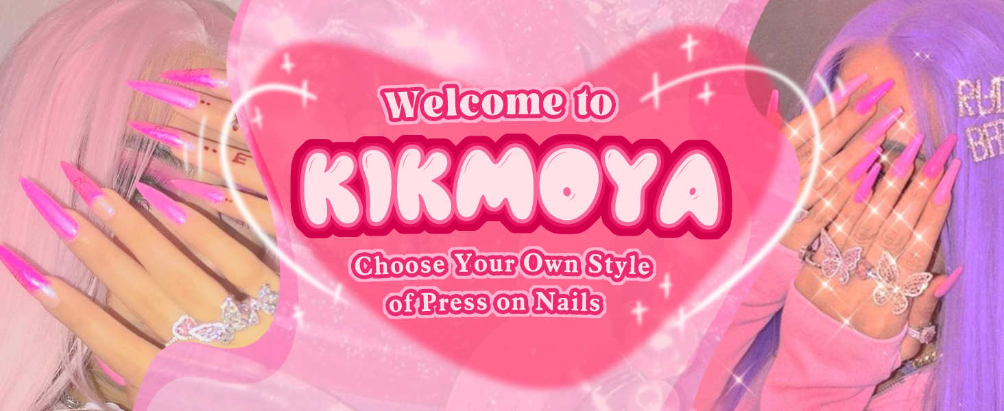 kikmoya press on nails