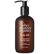 John Masters Organics Body Milk with Geranium & Ylang Yang