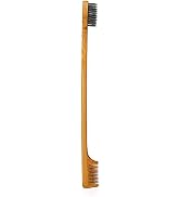 GranNaturals Edges Brush and Comb for Edge Control - Sturdy Bamboo Handle - Styling & Gentle Care...