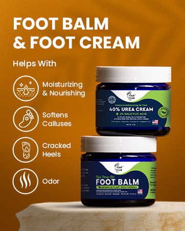 foot balm foot cream tea tree moisturizer cracked heel dry feet 