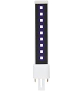 MAVIS LAVEN Lamp Bulb 365+405nm Double Light Source 9W Nail Gel Curing Dryer Light Tube Replaceme...